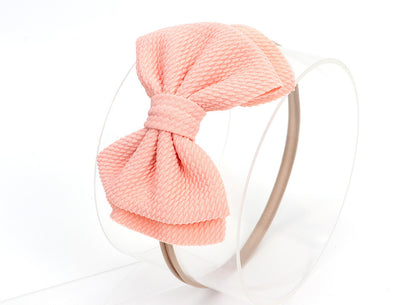Cute Nylon Bow Headbands
