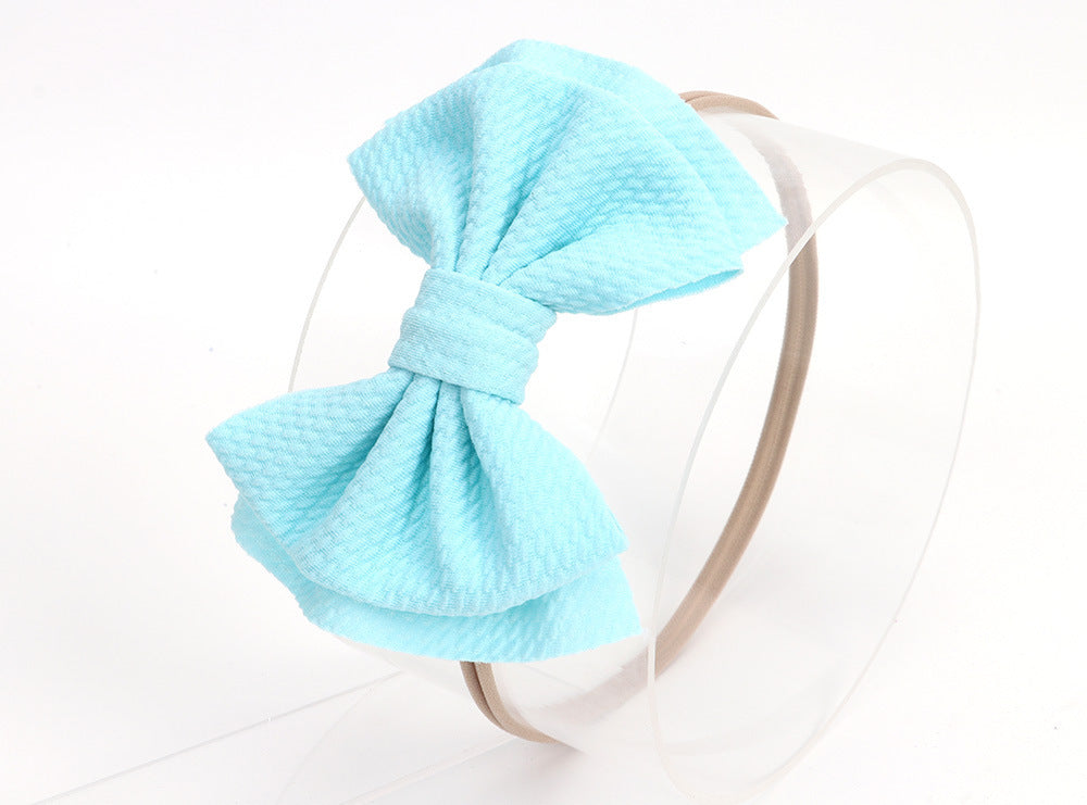 Cute Nylon Bow Headbands