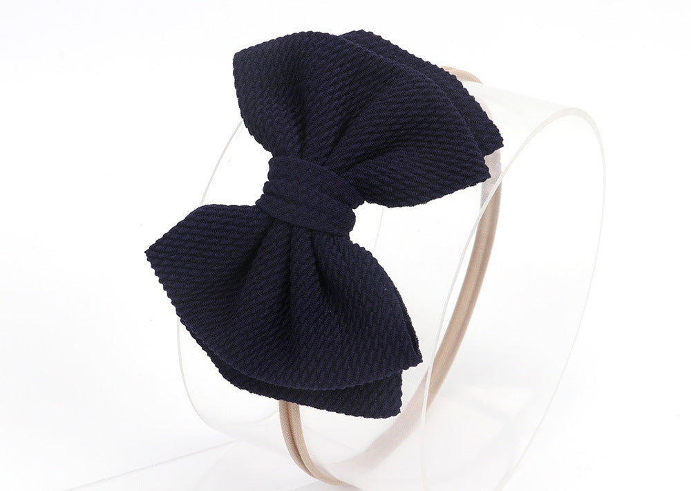 Cute Nylon Bow Headbands